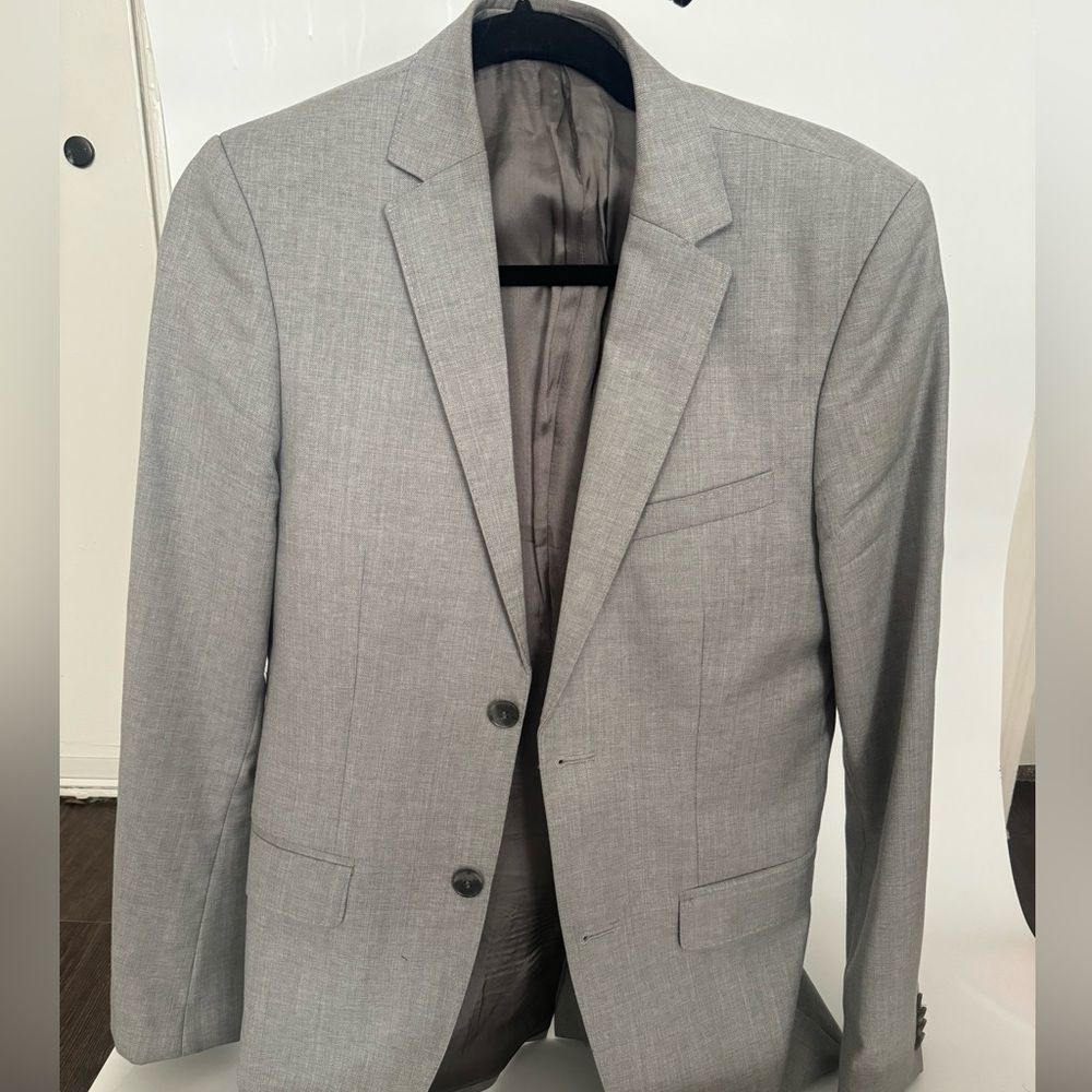 Men's Modern-Fit Solid Nested Suit - image 2